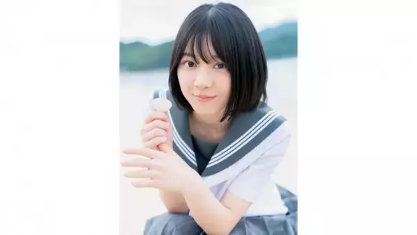 「欅坂46 2期生・森田ひかる『月刊エンタメ』グラビアに制服姿で登場」の画像