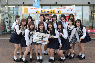 SKE48ハイウェイガールズが東海地区26のSA、PA を巡礼