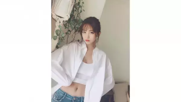 ゼロイチ・早瀬あや、抜群のスタイルで魅せるへそ出しファッションに「ドキドキしてます」