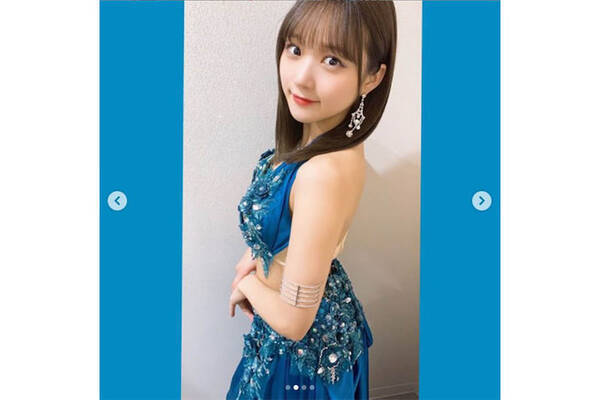 J J 稲場愛香 引き締まったお腹がセクシーなベリーダンス衣装姿に 女性らしさもある憧れの体型 の声 年10月21日 エキサイトニュース