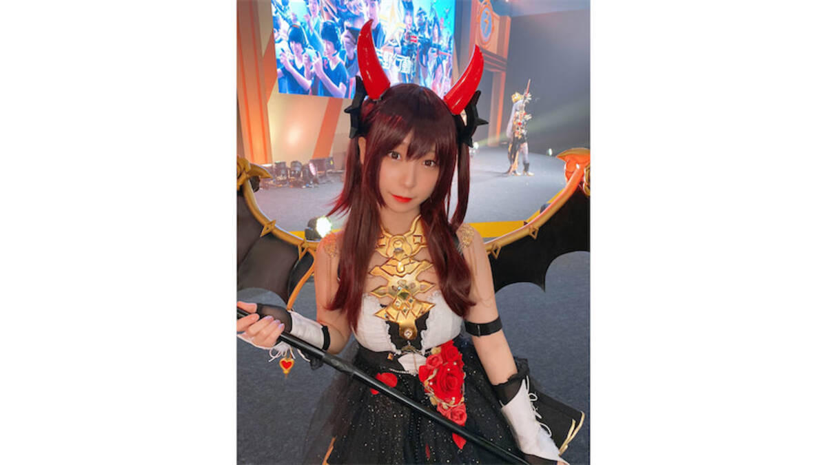 伊織もえ 荒野行動 3周年イベントで進化したコスプレ披露 悪魔衣装なのに天使 年11月9日 エキサイトニュース