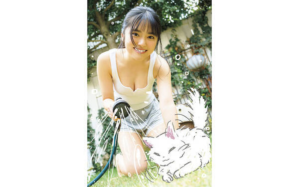 虹のコンキスタドール 岡田彩夢 異色の水着グラビアで二次元とコラボ 年12月8日 エキサイトニュース