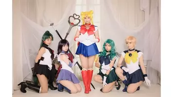 あまつまりながセーラーマーキュリーのコスプレ披露 セーラー戦士も集結 顔面偏差値が高すぎます 年10月1日 エキサイトニュース