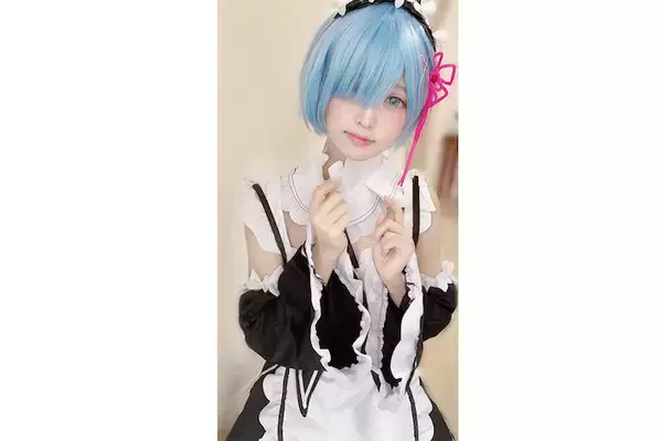猫田あしゅ、『Re:ゼロ』レム コスプレに「再現度半端ない…」「コスプレの天才」と絶賛の声