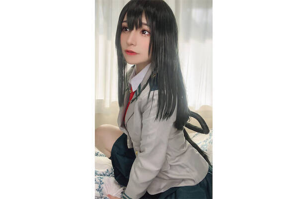 九重はる ヒロアカ 蛙吹梅雨の制服コスプレに これが本物か と驚愕の声 21年2月2日 エキサイトニュース