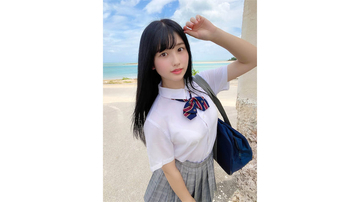 制服を脱ぐと…#2i2 森嶋あんり、くびれ美しい競泳水着ショットに「これがこうシリーズの最高傑作」