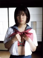 北野瑠華が写真家・青山裕企「スクールガール・コンプレックス」と完全コラボ、制服グラビアで新境地