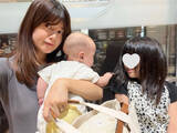 「第3子妊娠中の小林礼奈、子連れ買い物で長女が迷子に「相変わらずカオス」」の画像1