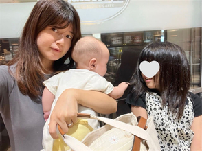 第3子妊娠中の小林礼奈、子連れ買い物で長女が迷子に「相変わらずカオス」