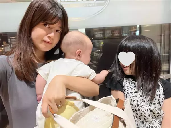 第3子妊娠中の小林礼奈、子連れ買い物で長女が迷子に「相変わらずカオス」