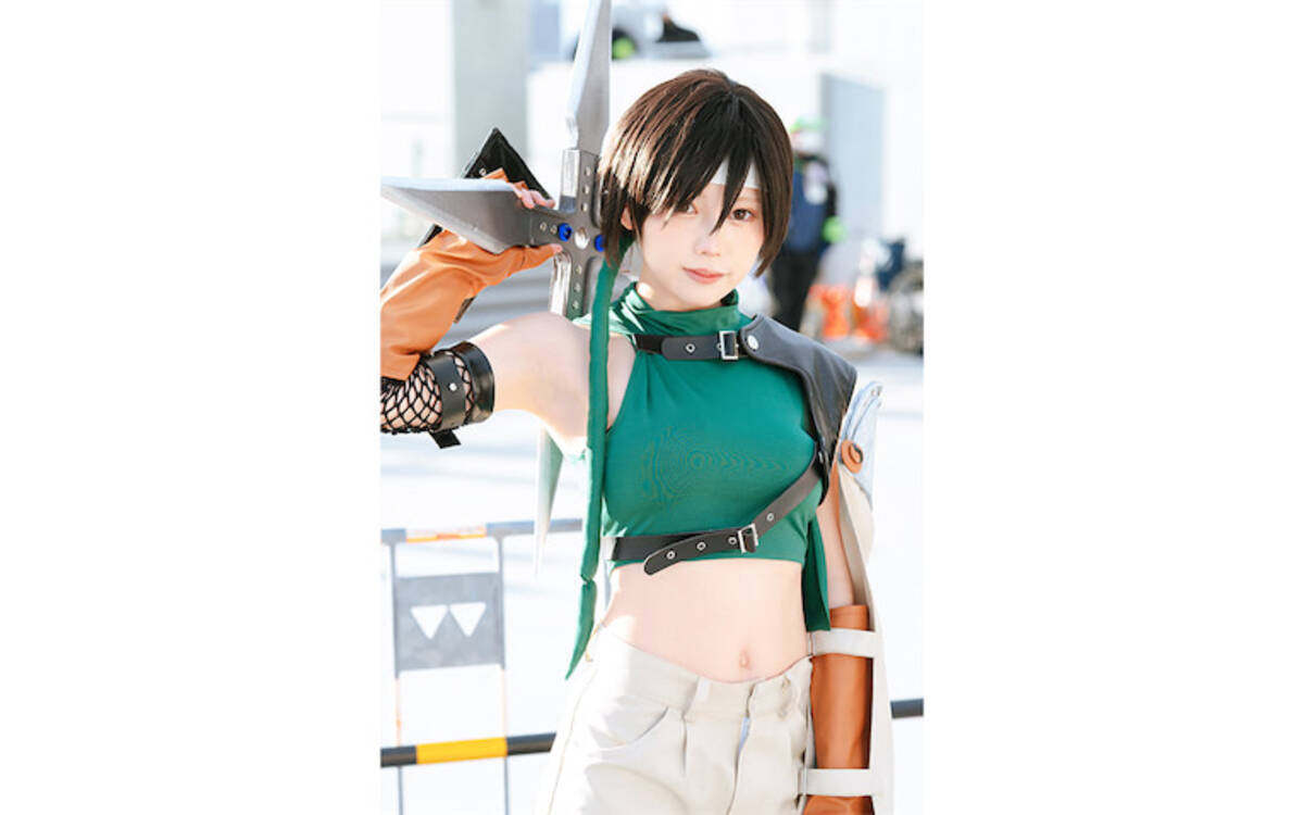 コミケで見つけた美少女レイヤー Ff7 ユフィに変身 篠崎こころさん 普段は猫と遊んでます 22年1月4日 エキサイトニュース