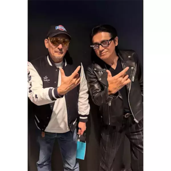 高橋克典「いつまでも大ファンす!!」、CKB・横山剣とのレア＆渋すぎる2ショットを大公開