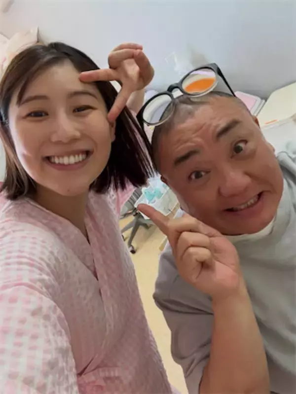 第二子出産の西野未姫、"出産直前"の夫婦ショット公開「お産終わるまでずっと元気でした」