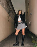 「みちょぱ、オーラ漂う”生足”ミニスカコーデに絶賛の声「スタイル良すぎ」」の画像1