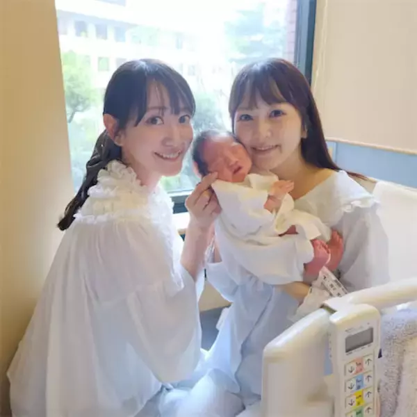 浜田翔子、妹・はまだこうと第4子の‟癒やしショット”公開　出産を支えた家族に「大感謝」