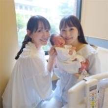 浜田翔子、妹・はまだこうと第4子の‟癒やしショット”公開　出産を支えた家族に「大感謝」