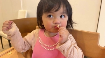 川崎希、家族から一番リスペクトされる次女・グーちゃん「可愛すぎて」「最近王様みたい」