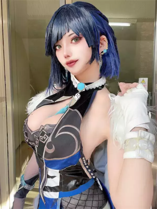 【コスプレ】本物にしか見えない？ まさむ、超級スタイルで魅せる『原神』夜蘭コスプレ姿を披露