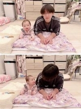 辻希美、15歳長男と0歳次女が‟見つめあう”兄妹ショット公開「凄くいい写真」