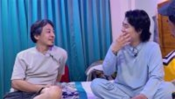 令和ロマン・くるま、ひろゆきとラブホ風ベッドで一泊「タオルの白鳥がチューしてますよ」