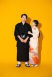 「あいのり・桃、"夫婦7年目"夫とのラブラブ着物ショット「仲良し写真納められて良かった笑」」の画像1