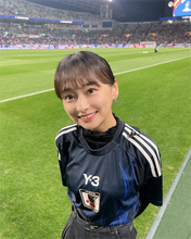 影山優佳、Ｗ杯アジア最終予選オーストラリア戦後にユニフォーム姿のオフショットを公開