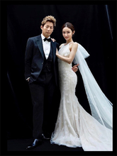 宮崎麗果、結婚4周年で夫・黒木啓司とのウエディング写真を公開「いつもそばにいてくれてありがとう」