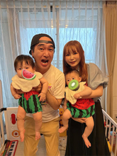 中川翔子、江頭2:50が自宅来訪　双子の"正反対リアクション"に驚き「こんなに違う？！」