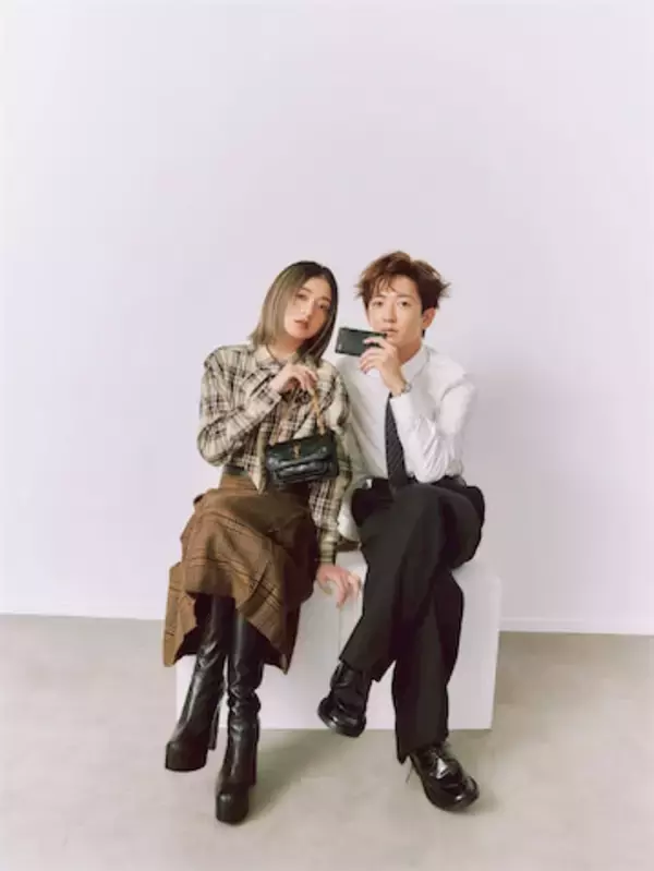 みちょぱ、夫・大倉士門との“お似合い”ホリデー2ショットに反響「可愛い～」「似てますねぇ」