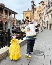 JOY、プリンセス姿の娘と“親子ディズニー”満喫「まさにenjoyしてますね！！」