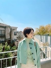 渡邊渚、春らしい爽やかミントカラーコーデを披露　29歳誕生日メッセージに感激