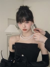 NiziUリマ、デコルテ際立つ22歳バースデーショット魅せた「本当にお嬢様」「なんて綺麗なの」