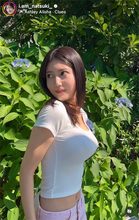 阿部なつきが”前髪なし&黒髪っぽ”にイメチェン、超級ボディの私服姿が「可愛すぎてドキドキ」