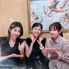 高島彩、元フジ佐藤里佳さん＆カトパンとの豪華3ショットを公開「とても楽しい時間でした」