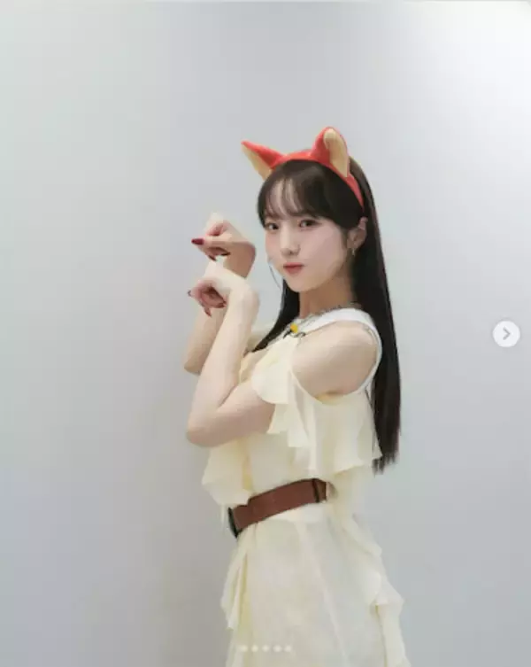 本田真凜、きつね耳＆ポーズにファン悶絶「どこまで可愛くなるのやら」