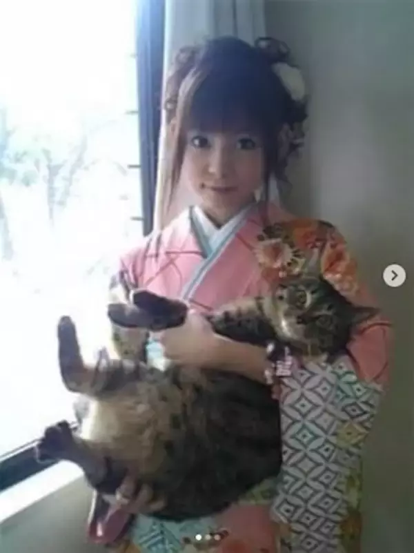 中川翔子、20年前の“成人式”振袖姿を披露「全然変わってない」「可愛い過ぎてズルい」