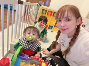 中川翔子、来月1歳になる双子の成長に感慨「ああ尊い0歳があとわずか！」