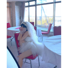 HKT48 田中美久、純白ミニドレスが美しすぎる「花嫁みくりん」に結婚希望者続出？