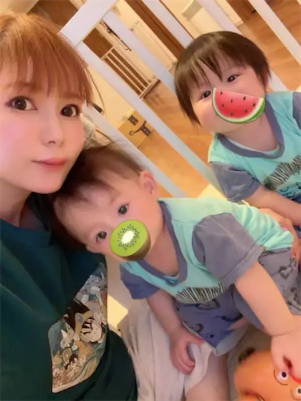 中川翔子、双子と過ごした“バタバタ”7月を振り返り「いとおしくてたまらないや」