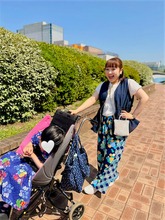 柳原可奈子、鮮やか夏コーデで療育手帳更新へ「とてもオシャレ」「爽やかで素敵」