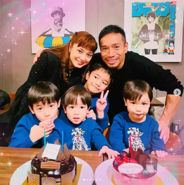 平愛梨、41歳誕生日を家族でお祝い「毎年大切にしてくれる夫に"ありがとう"が込み上げます」