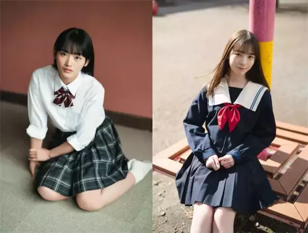 櫻坂46・山崎天と日向坂46・渡辺莉奈が『B.L.T.』卒業ムック表紙に登場