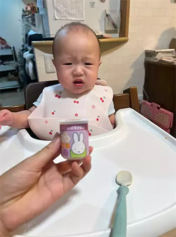 小林礼奈、次女の離乳食をユーモラスにアフレコ「えー、ヨーグルトあんまなんだよねー！」