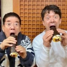遺伝スゴすぎ！ 西川きよしの57歳長男、父と「瓜二つ」の顔で恵方巻きをパクリ