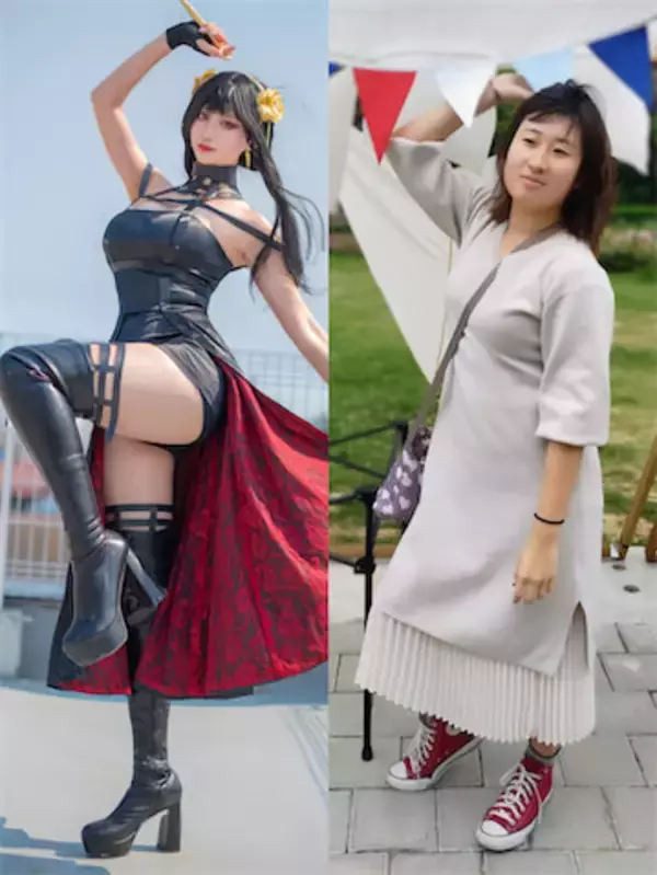 コスプレ歴15年レイヤー、マイナス25kgの“激変”写真が万バズ「すご。美しい」「変わりましたね～」