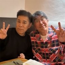 ナイナイ 岡村隆史、がん公表の石橋貴明と2ショット公開「元気そうで嬉しいです！」