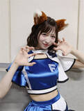 「AKB48 小栗有以、エスコンで魅せたキツネ姿にファン歓喜「歴代ダントツ1位」「最高可愛い」」の画像1