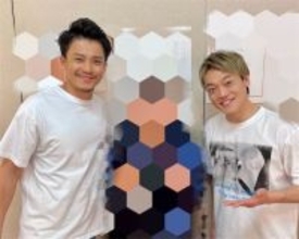 おばたのお兄さん、本家・小栗旬との共演ショット公開「もう既に面白い」