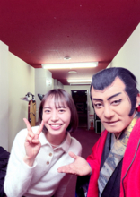 片岡愛之助が"本物ルパン"栗田貫一の観劇に感謝、井桁弘恵との2ショットも公開