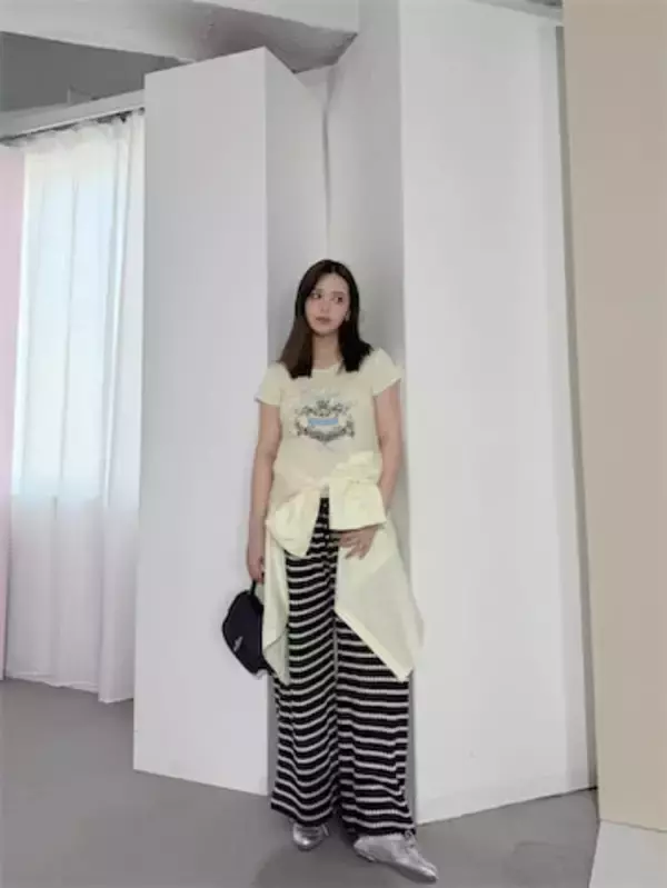 第一子妊娠中の藤田ニコル、お腹が目立つ“臨月コーデ”披露「この体型も愛せてきました」